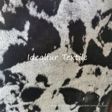 Digital Printed Soft Fake Fur Fabric